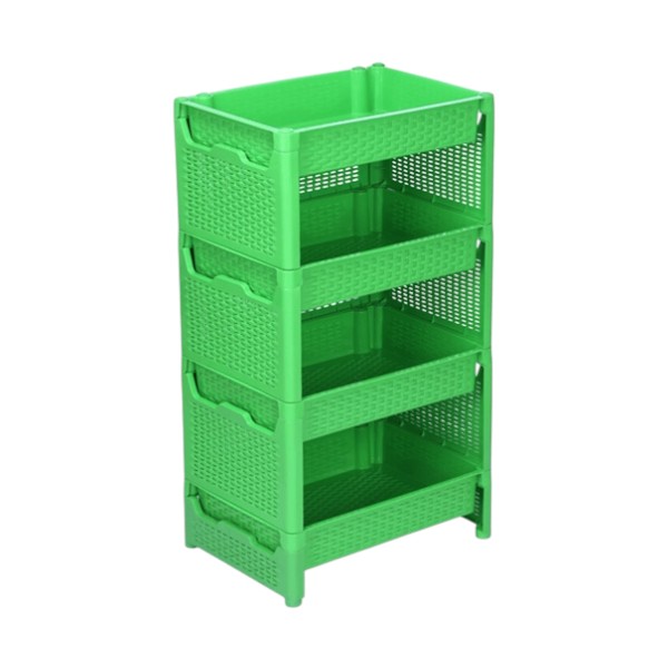 Caino Fence Rack 4 Step Green