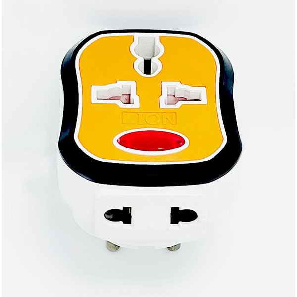 Lion 3 Way Socket Multi Plug Adapter