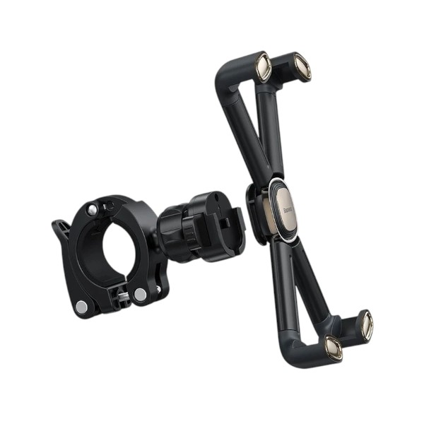 Baseus SUQX-01 Quick to Take Black Bicycle and Motorcycle Phone Holder