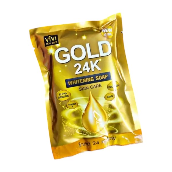 24 k gold soap