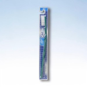 Tek Pro Angled Soft Toothbrush - Green