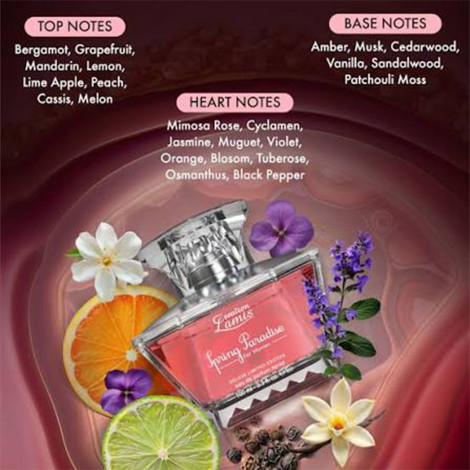 Creation Lamis Spring Paradise  for Women| Eau de Parfum Spray 100ml (India)