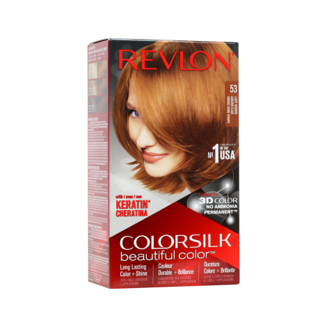 Revlon Colorsilk Beautiful Hair Color - 53 Light Auburn Clair (USA)