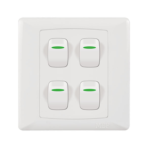 MEP Smart 4 Gang Switch