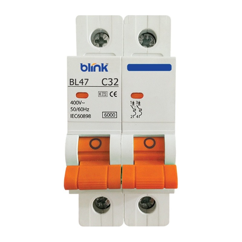 Blink MCB DP 20A 03KA