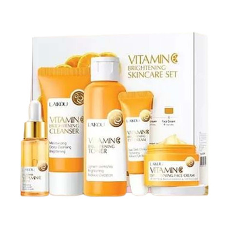 Laikou Vitamin C Brightening Skincare Set - 5pcs (China)