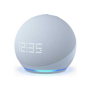 Amazon Echo Dot 5th Gen with Clock